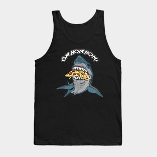 Great White Shark Pizza Gift Tank Top